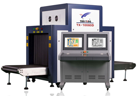 行李檢查X光機，為交通安全保駕護航。